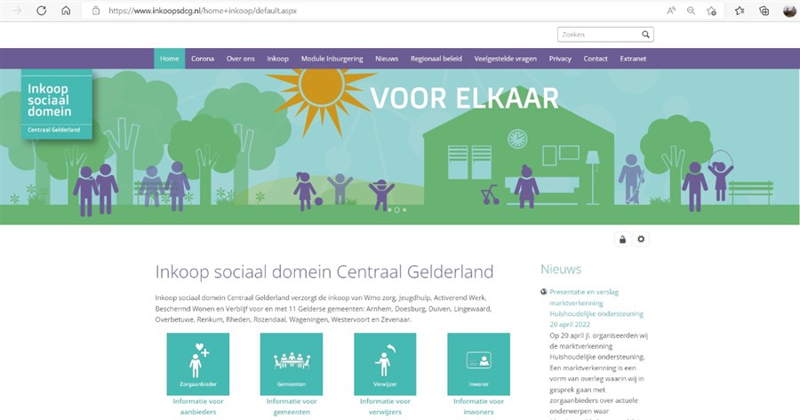 Bericht Inkoop Zorg Centraal Gelderland bekijken